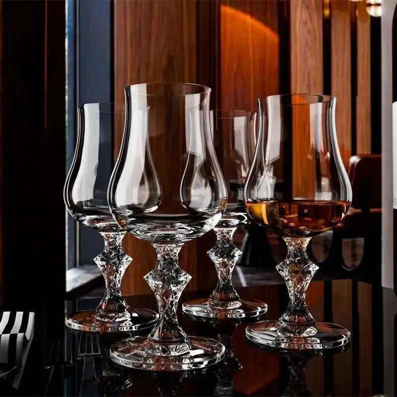 Premium Crystal Whiskey Tasting Glass - Professional Snifter