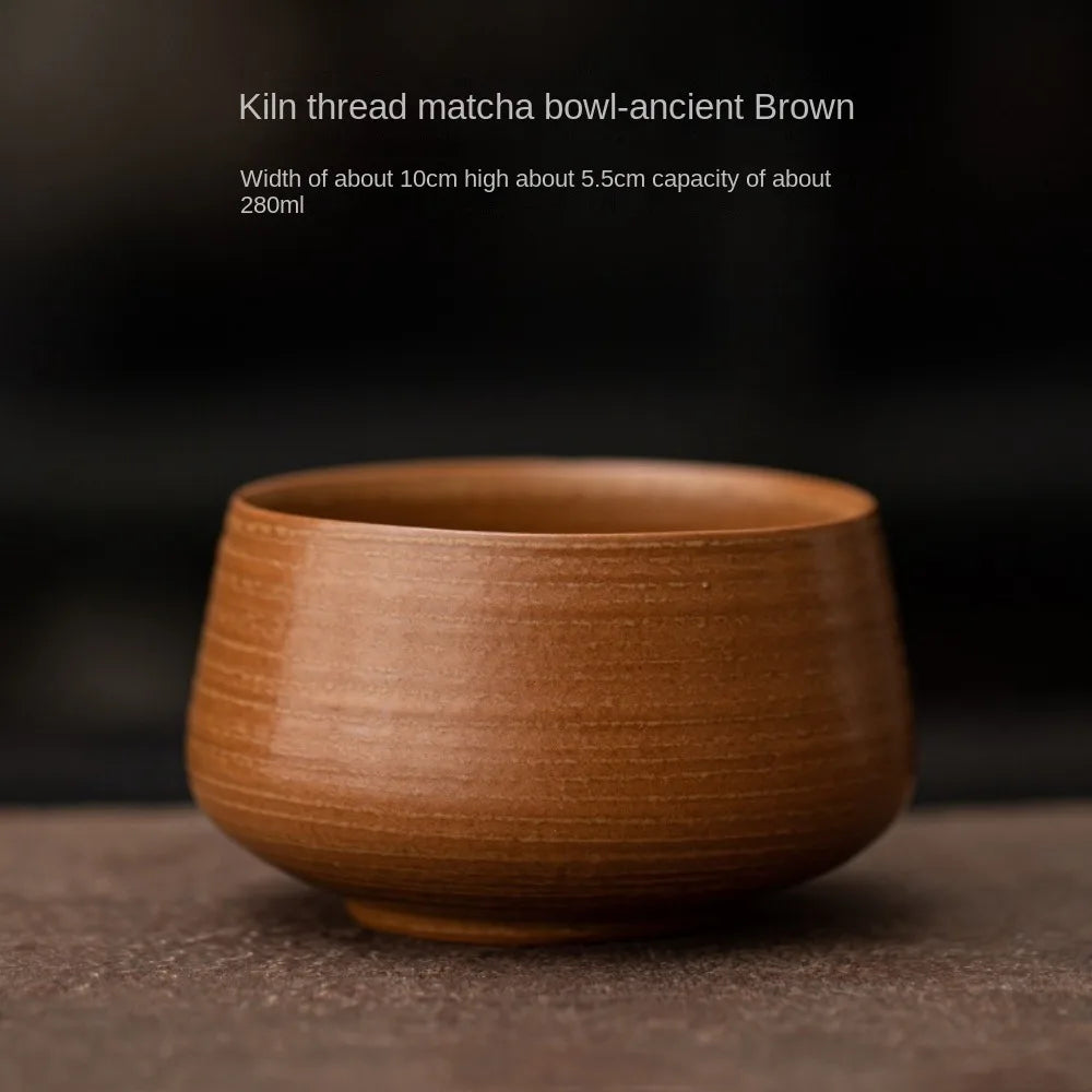 Premium Ceramic Matcha Bowl - Smooth Large Capacity