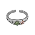 Deathly Hallows Ring - Elegant Voldemort Horcrux Crystal Jewelry