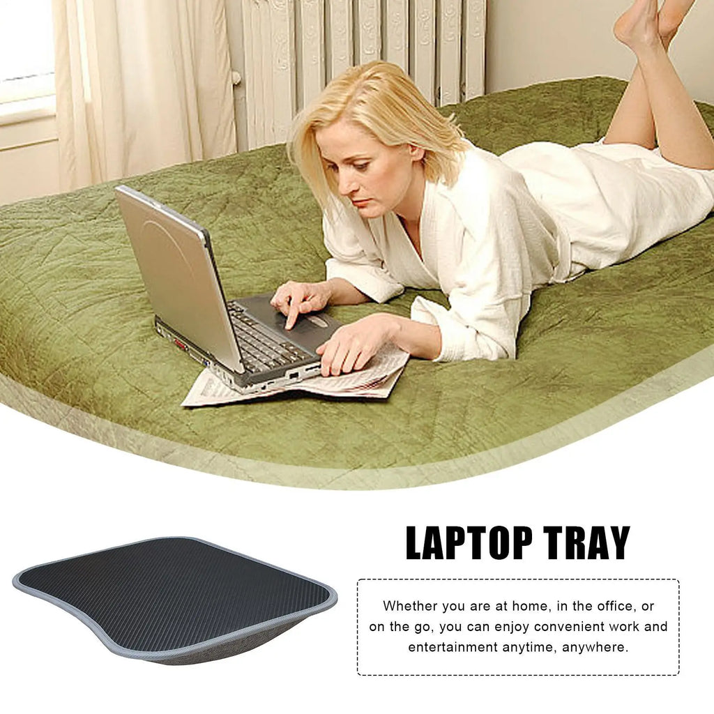 Premium Laptop Lap Desk - Soft Pillow Cushion & Multifunctional