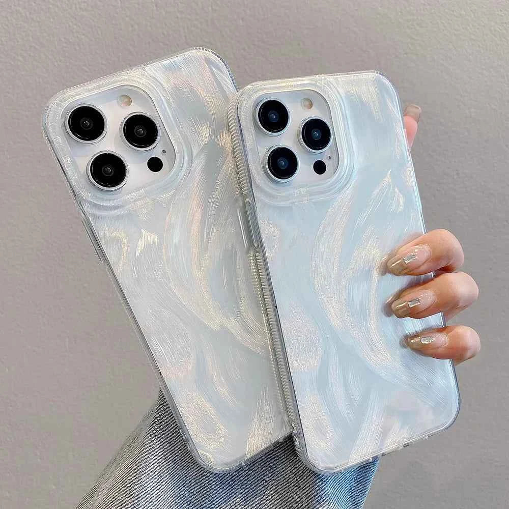 Luxury Gradient Silicone Phone Case - Shockproof Bumper Cover