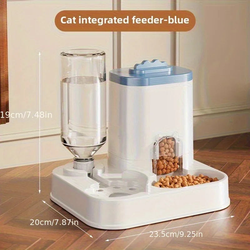 Premium Automatic Pet Feeder & Water Dispenser - Large Capacity