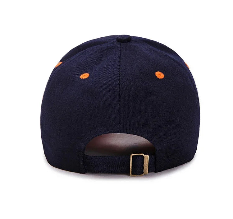Premium Cotton Baseball Cap - Embroidered Snapback