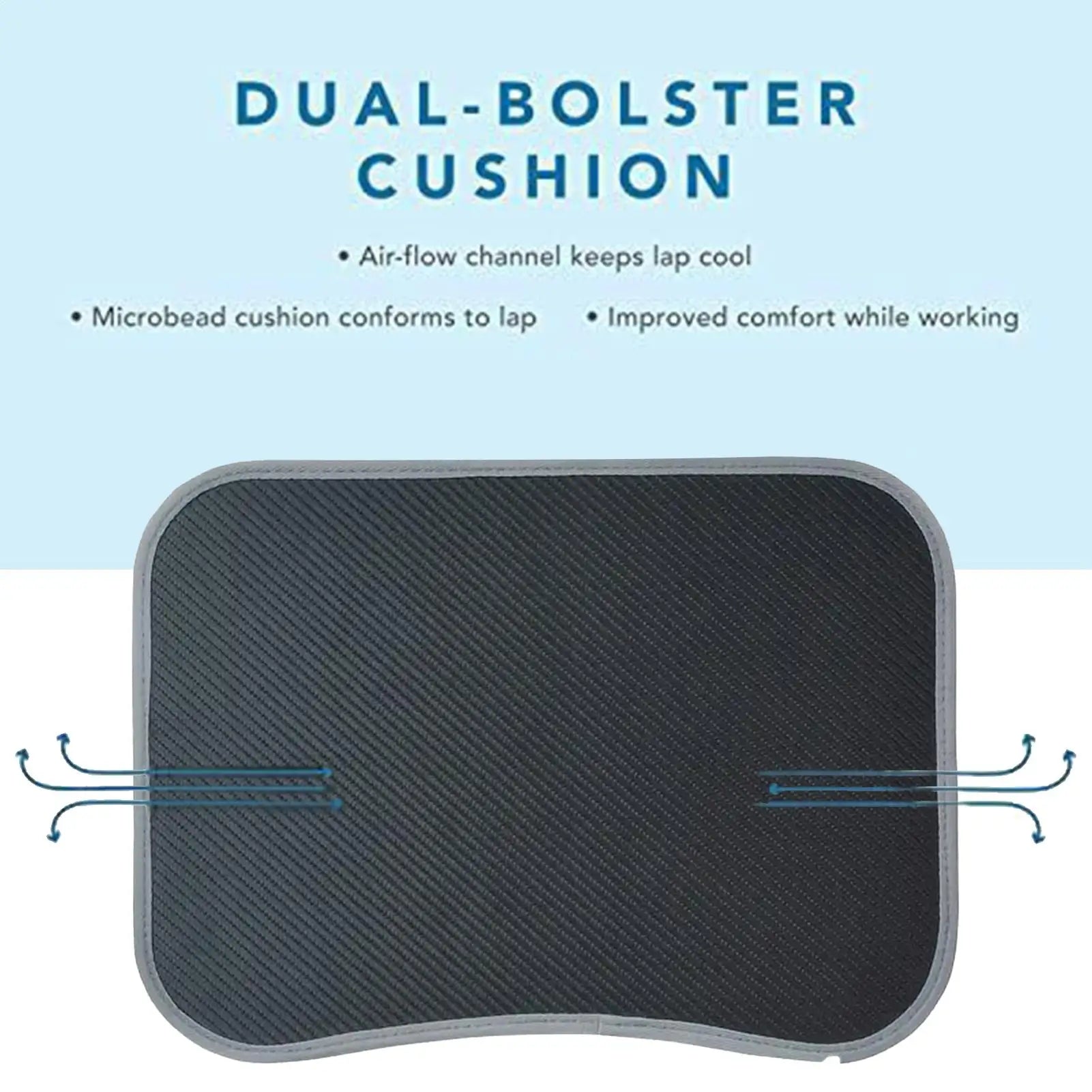 Premium Laptop Lap Desk - Soft Pillow Cushion & Multifunctional