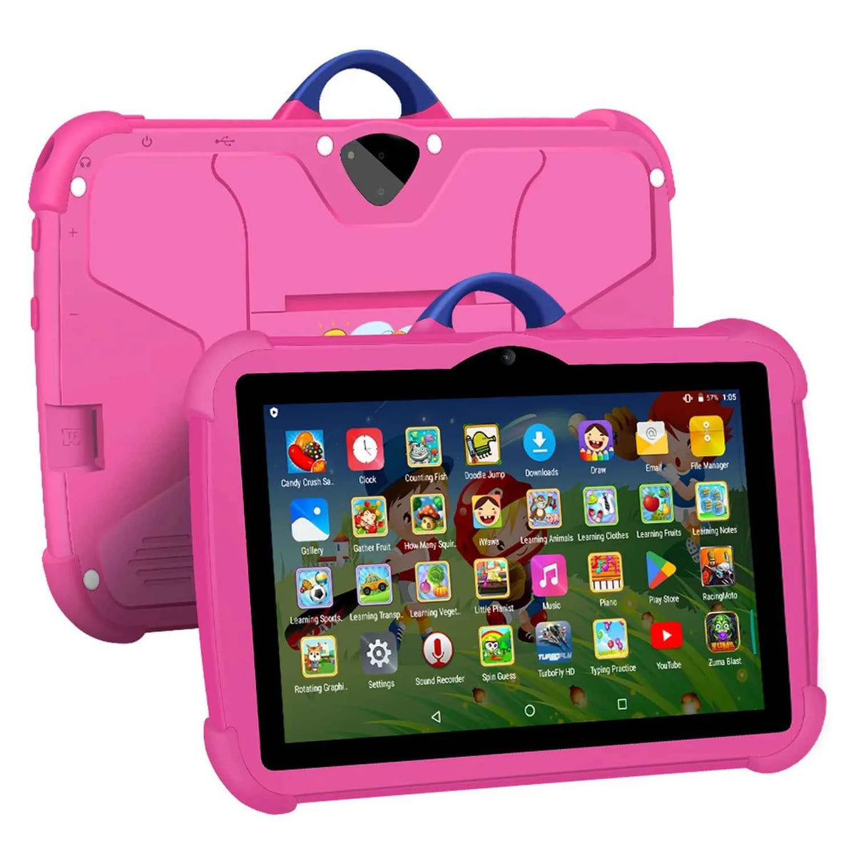 Premium Kids Tablet 7 Inch - 4GB RAM & 64GB ROM Android Device