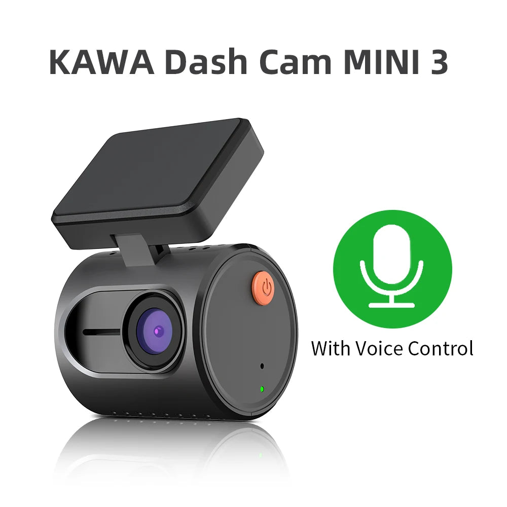 Premium 2K Dash Camera - Mini Video Recorder & Night Vision