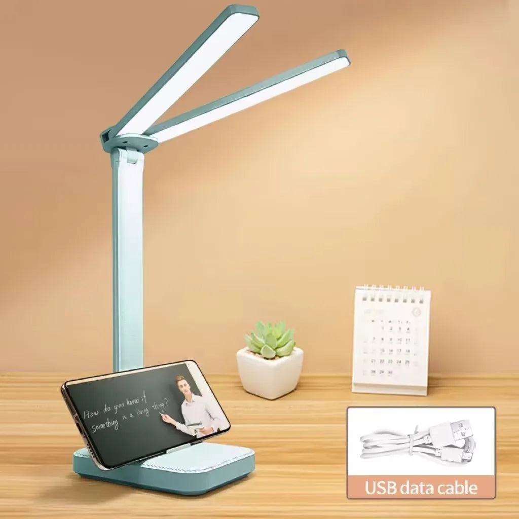 Premium Foldable LED Desk Lamp - 3 Dimmable Levels