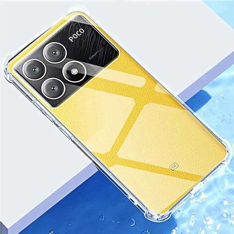 Luxury Shockproof Clear Phone Case for Xiaomi Poco