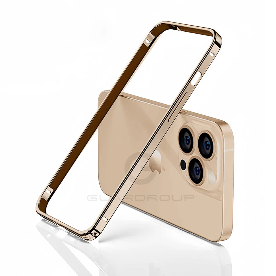 Luxury Aluminum iPhone Bumper Case - Ultra Thin Metal Frame