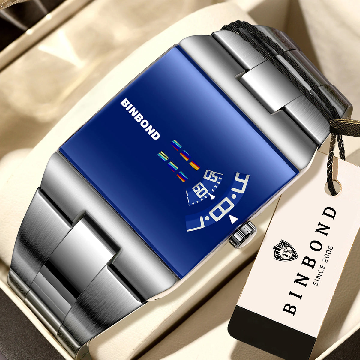 Luxury Men's Quartz Watch - Waterproof Sport Wristwatch