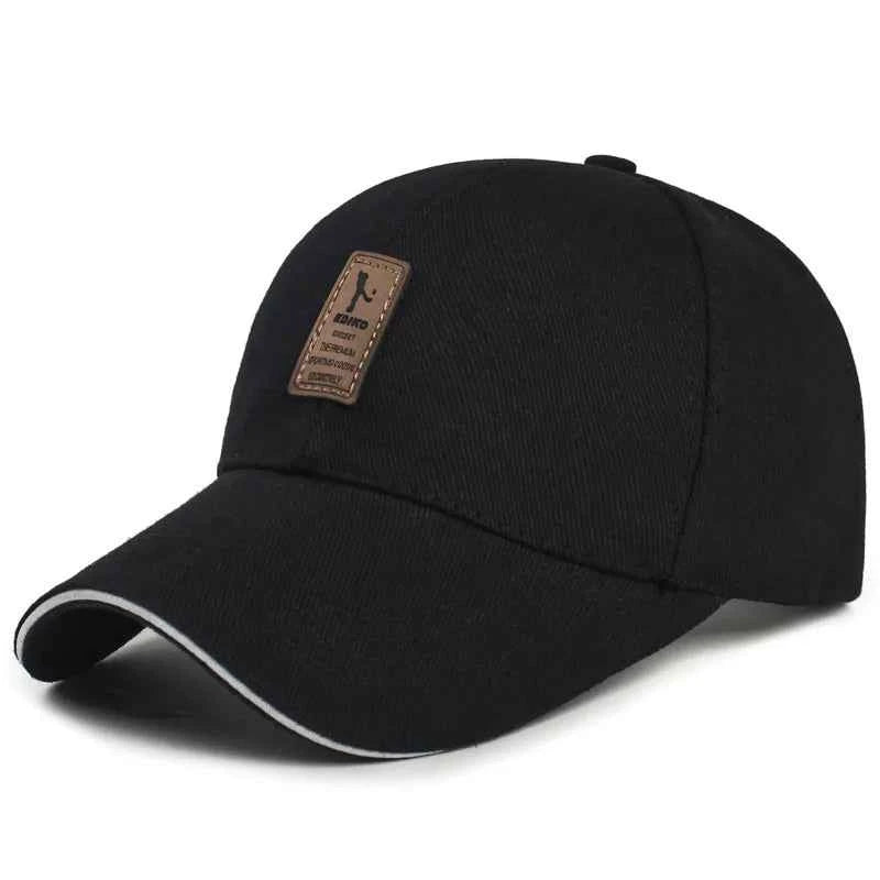 Premium Structured Baseball Cap - Solid Snapback Sunhat