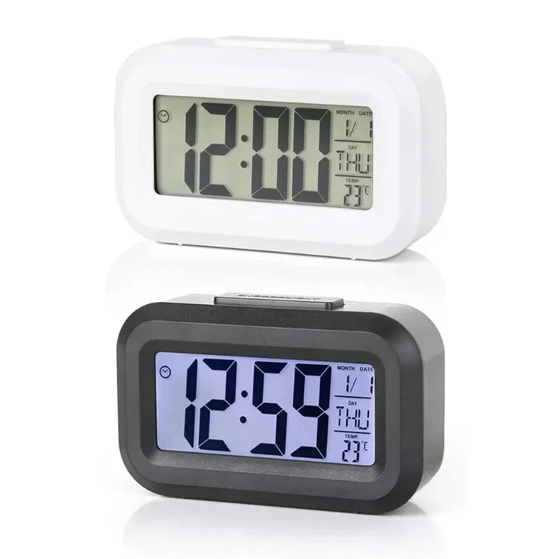 Premium Digital Alarm Clock - LED Multifunction Desktop Display
