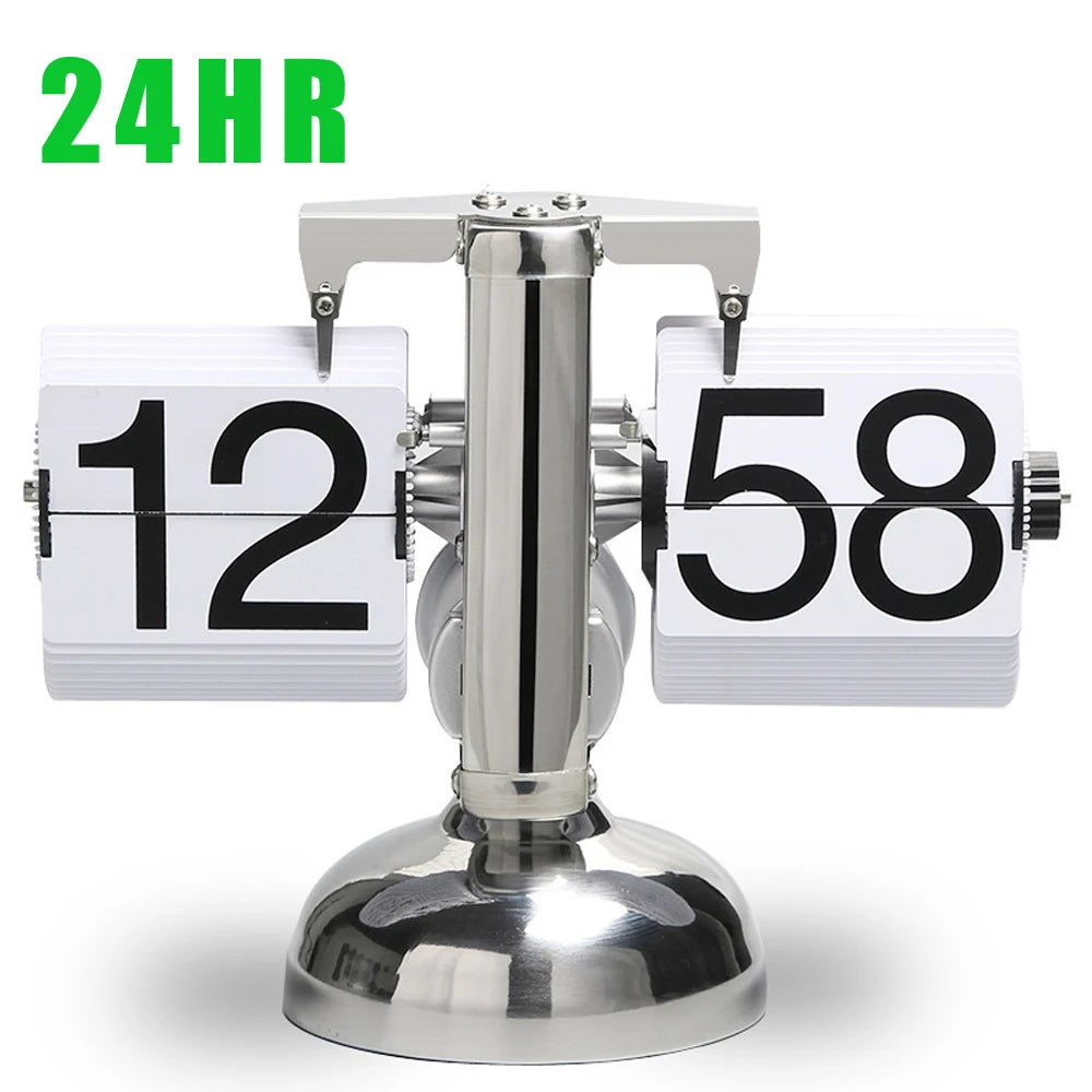 Elegant Automatic Flipping Clock - Modern Home Decor