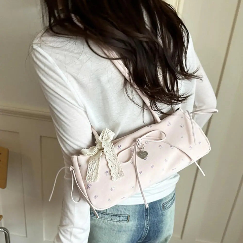 Elegant French Stick Handbag - Chic Spring Shoulder Bag