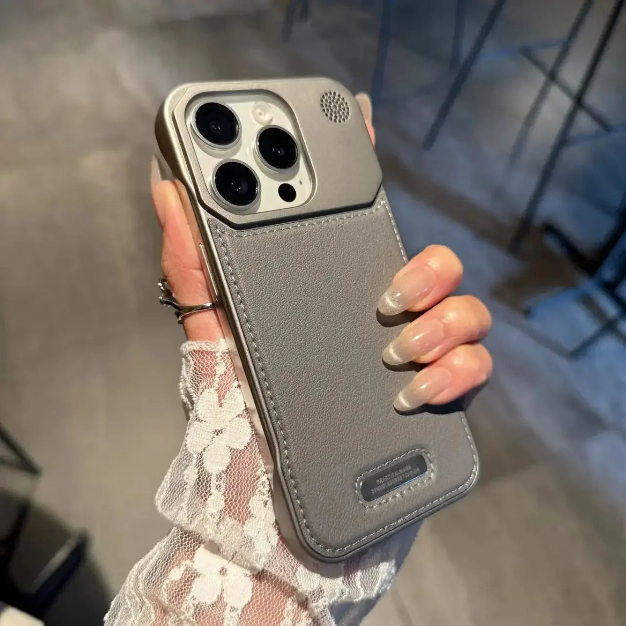 Premium iPhone Leather Case Magsafe - Magnetic & Frameless Armor