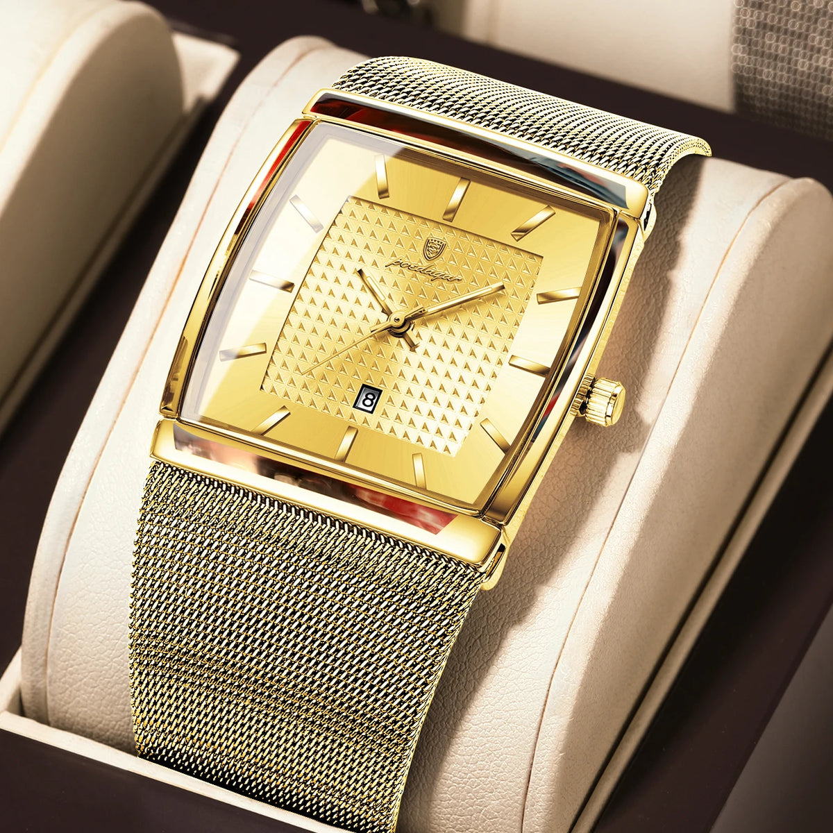 Premium Men Quartz Watch - Waterproof Business Wristwatch