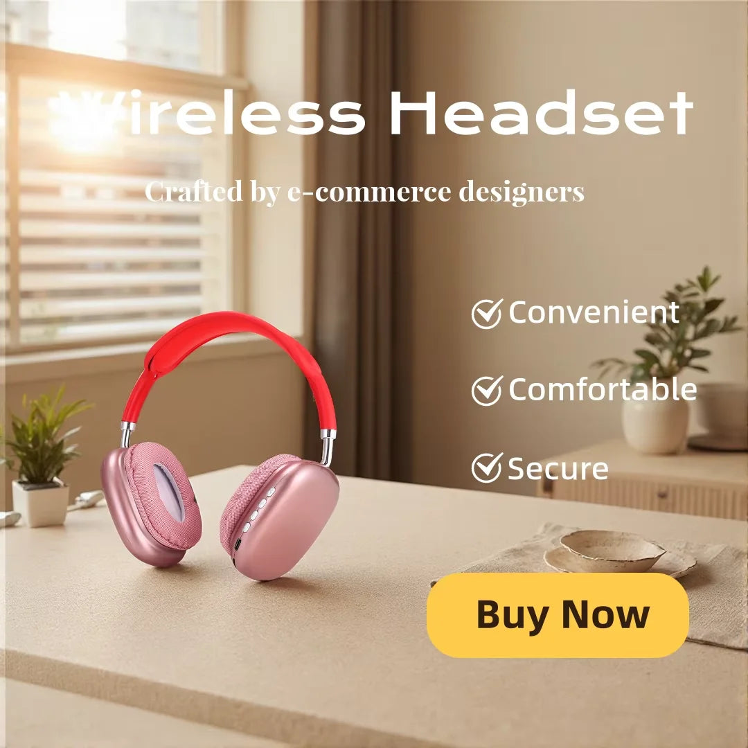 Premium Wireless Sports Headphones - HIFI Lossless Sound Quality