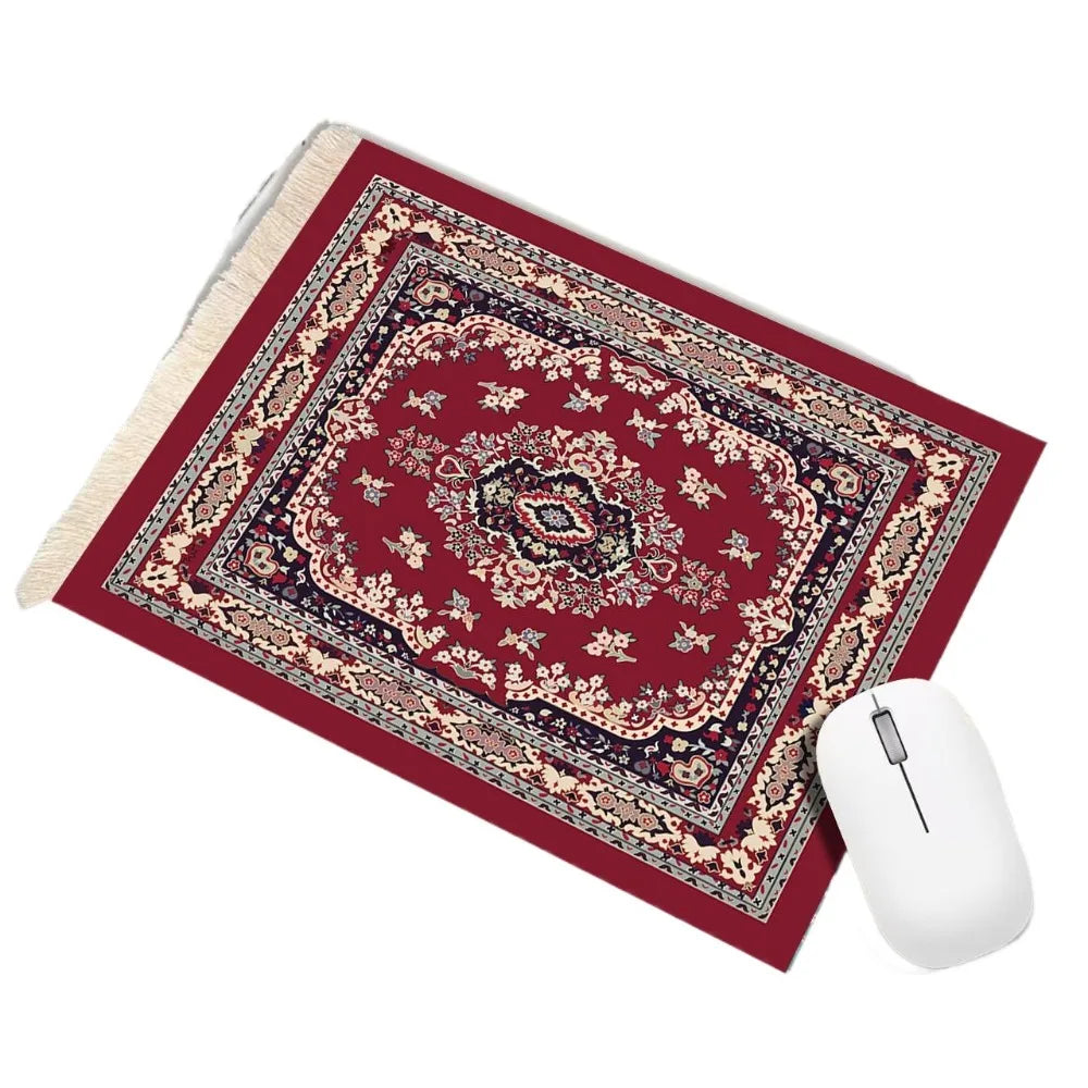Elegant Persian Mouse Pad - Anti-slip Rubber Base Desk Mat