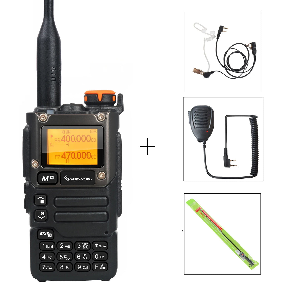 Professional Quansheng Walkie Talkie UV-K5(8) Air Band Radio