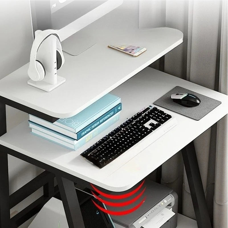 Premium Smart Computer Desk - Ergonomic & Versatile