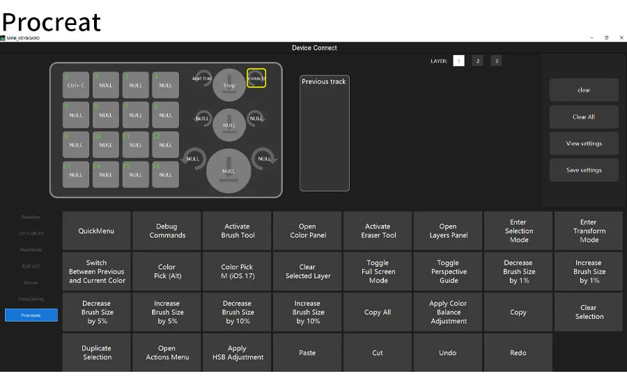 Premium Programmable Macro Keypad - 16 Keys 3 Knobs Hot-Swap