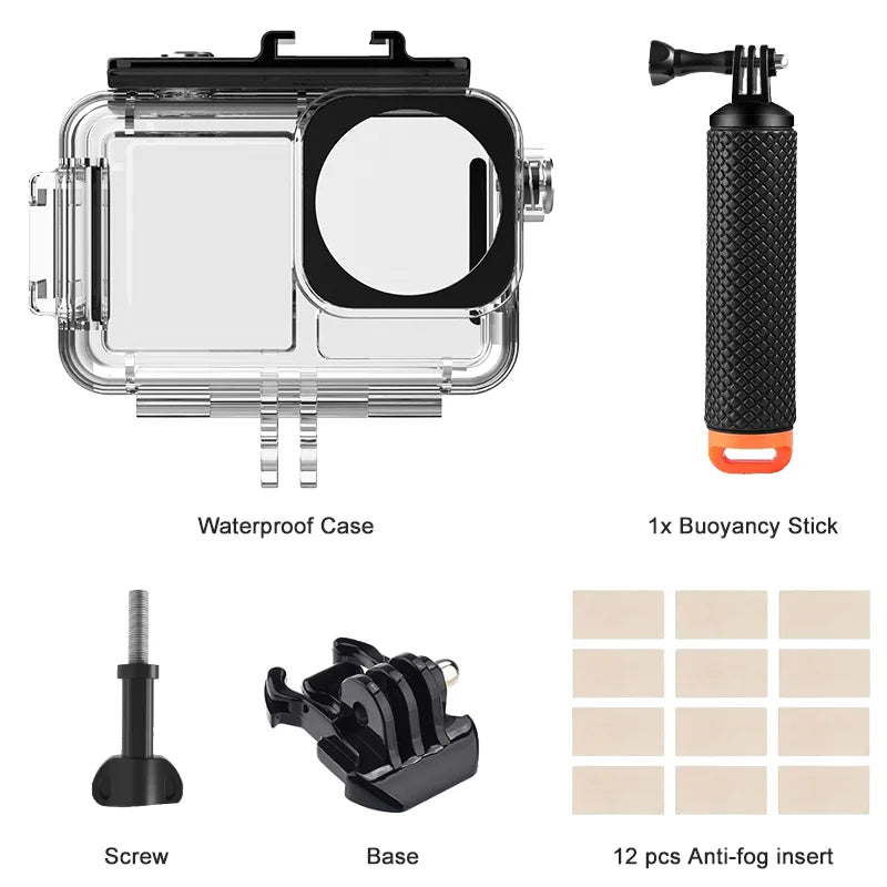 Professional Waterproof Case for DJI Osmo Action 5 4 3