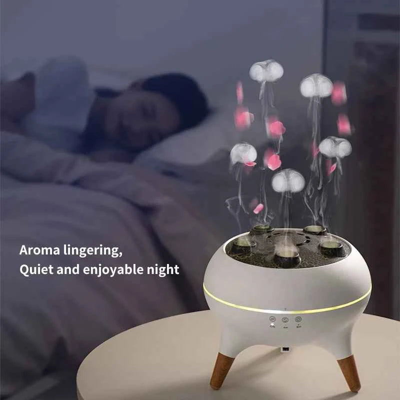 Elegant Jellyfish Humidifier - Ultrasonic Aromatherapy Diffuser