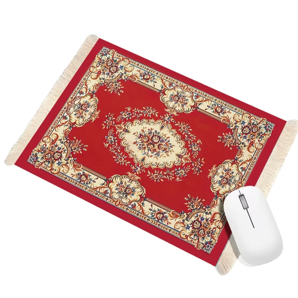 Elegant Persian Mouse Pad - Anti-slip Rubber Base Desk Mat