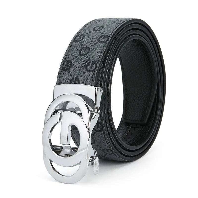 Premium Genuine Leather Men's Belt - Versatile Casual Design
