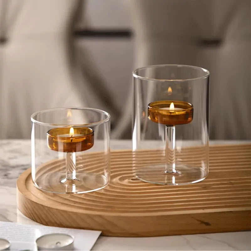 Elegant Luxury Dining Candle Holder - Romantic Table Decor