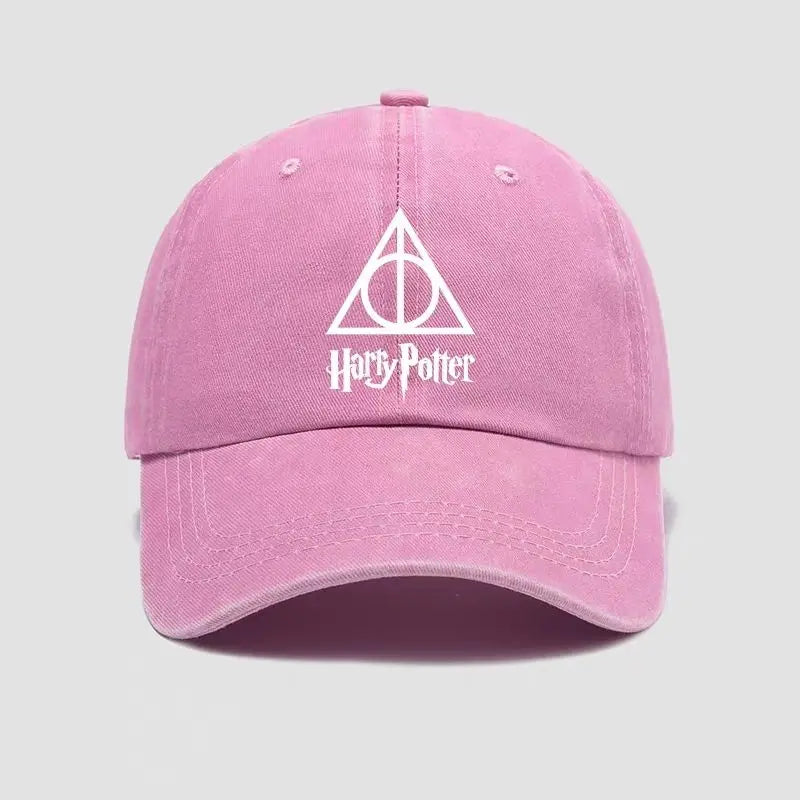 Harry Potter Deathly Hallows Baseball Hat - Trendy Sunshade Cap
