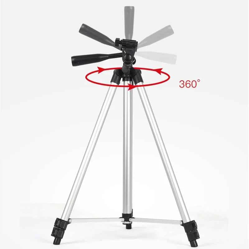 Professional Cam Tripod - Lightweight Aluminum Stand
