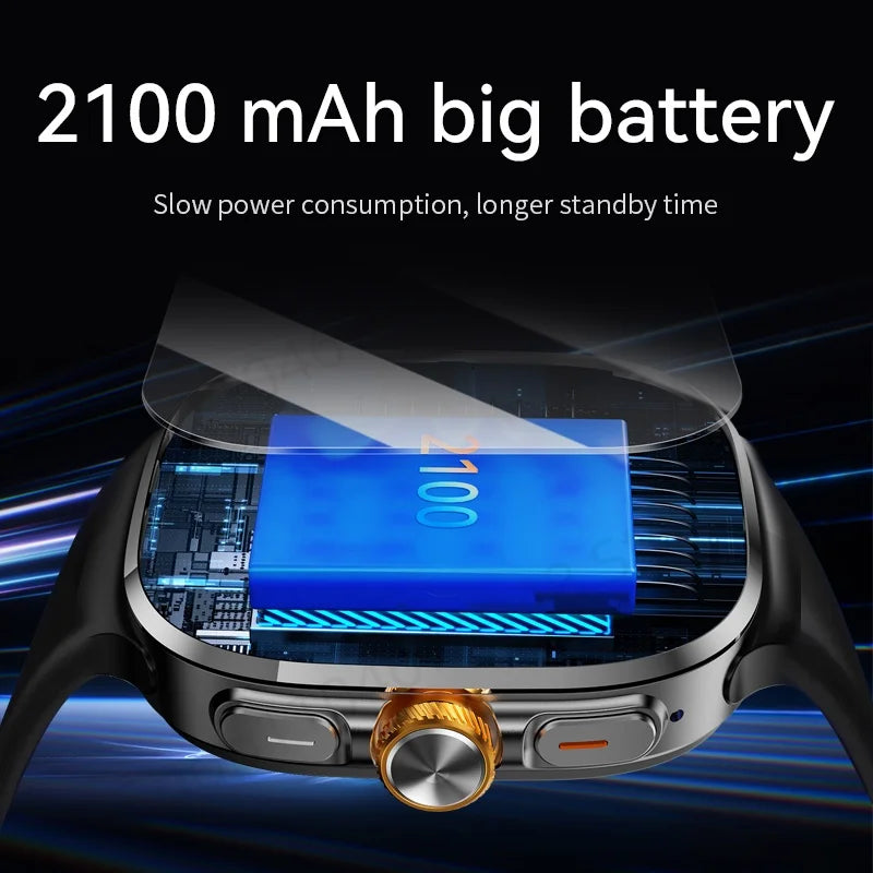 Ultimate 5G Smart Watch - 2.4 Inch AMOLED & Rotating Camera