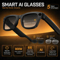 Advanced Smart Glasses - EIS Camera & AI Translation