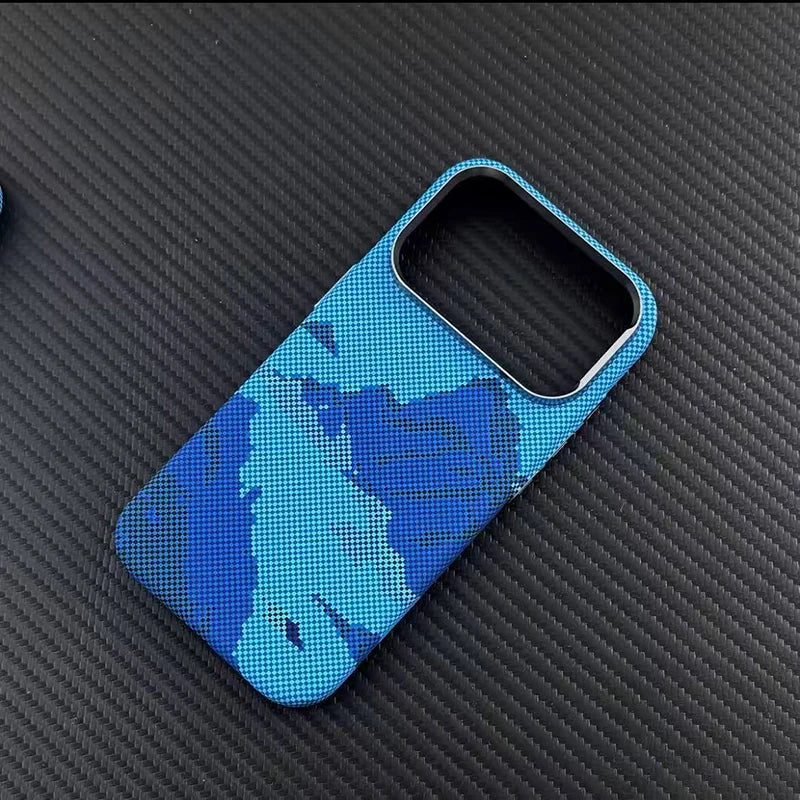 Luxury Carbon Fiber MagSafe Case - Ultra Thin Alloy Protection