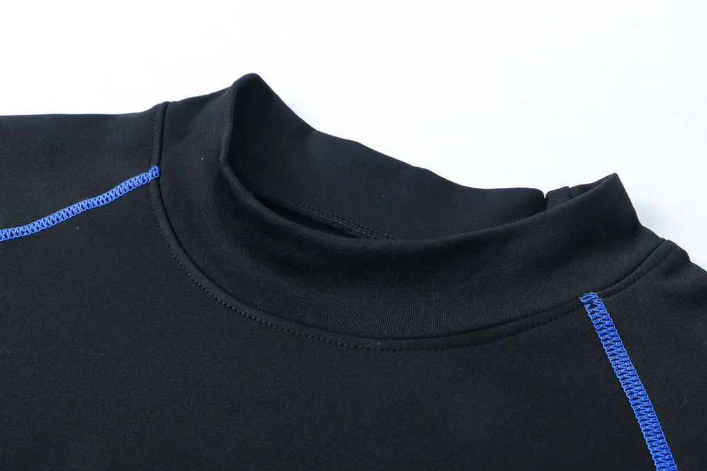 Premium Mens Compression Long Sleeve - Quick Dry Spider Print