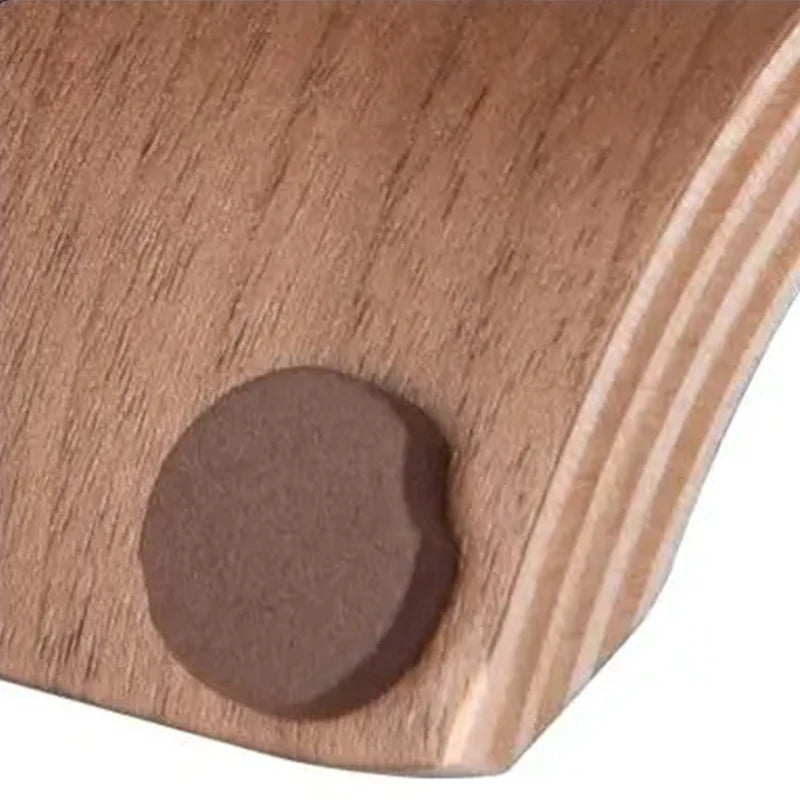 Premium Wooden Headphone Stand - U-Shaped Desktop Display