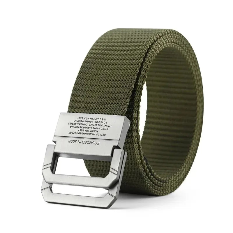 Tactical Nylon Belt - Durable Army Canvas Strap for Men
