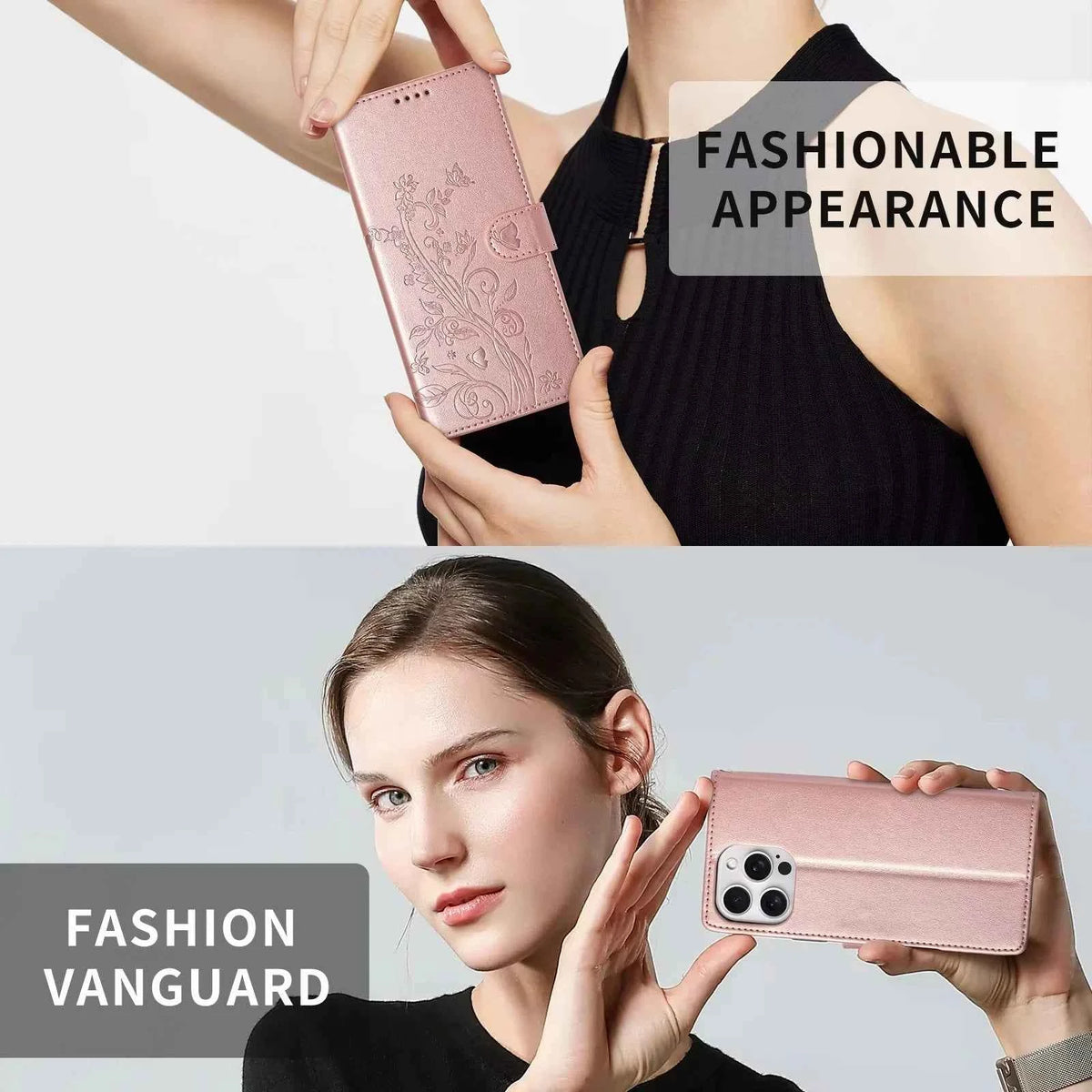 Luxury Flip Leather Case for iPhone 17 Air 16 15 14 13 12 11 Pro Max 16E X XR Plus SE3 Wallet Card Slot Phone Purse Cover Coque