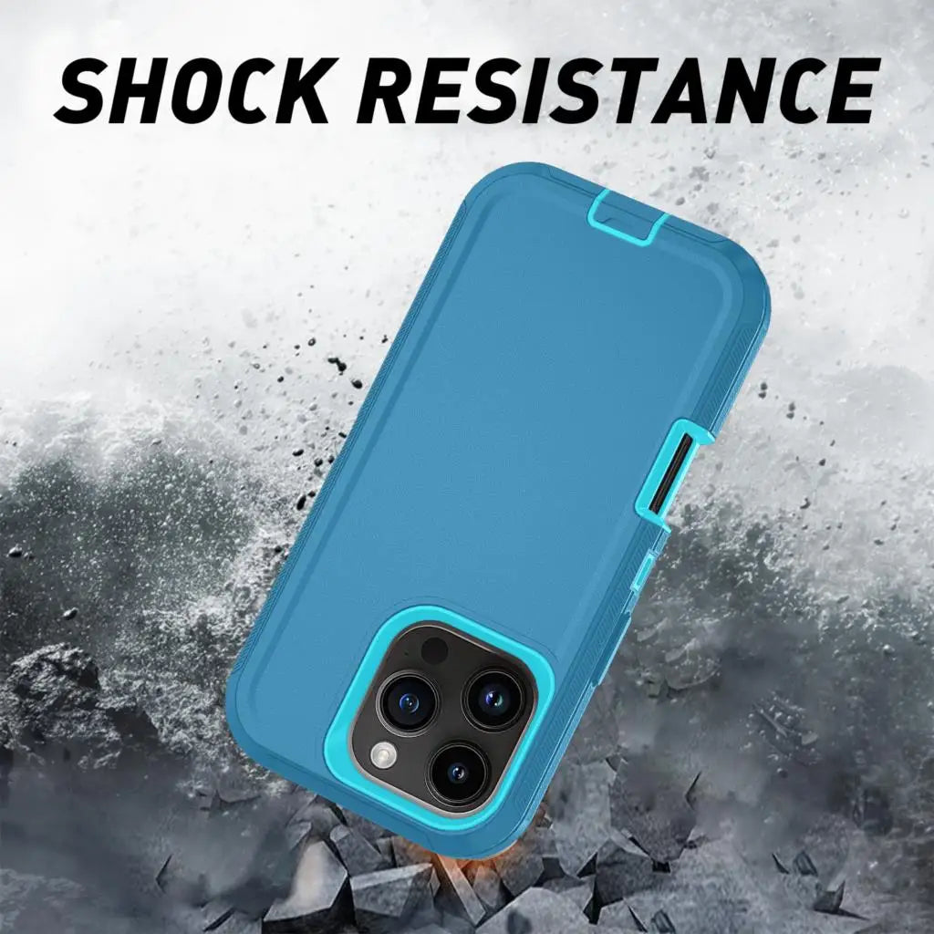 Premium Shockproof iPhone Case - Defender Hard PC+TPU Cover
