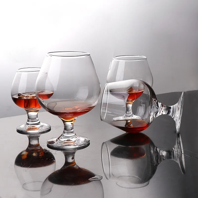 Elegant Lead-Free Wine Glass - Versatile Brandy Whiskey Cup