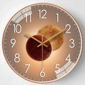 Elegant Silent Modern Wall Clock - Non-Ticking Design