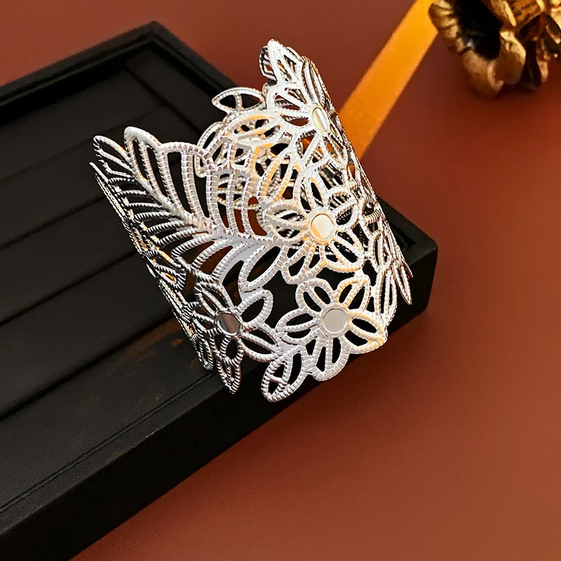 Exaggerated Cool Style Geometric Alloy Bracelet - Premium Party Jewelry