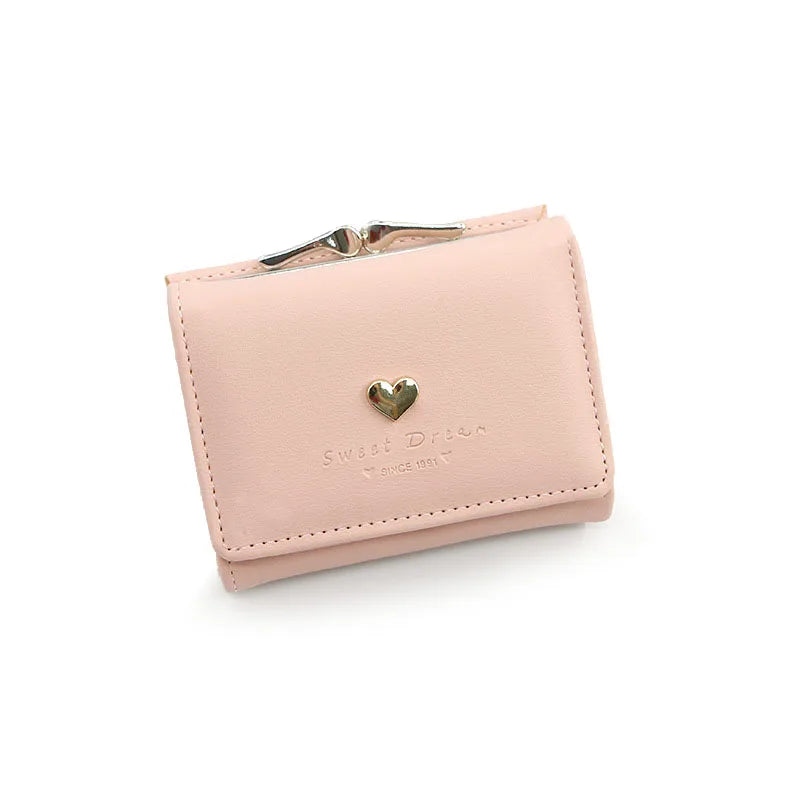 Luxury Women Mini Wallet - Compact Leather Card Holder