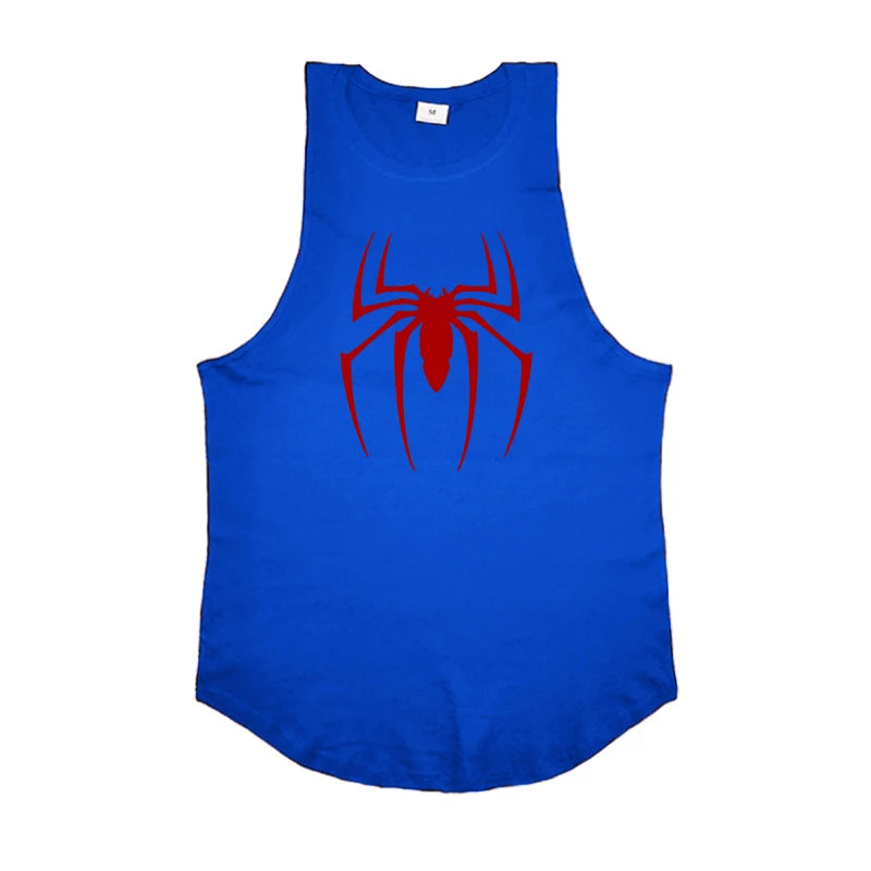 Breathable Men's Running Tank Top - Cotton Gym Sleeveless Shirt