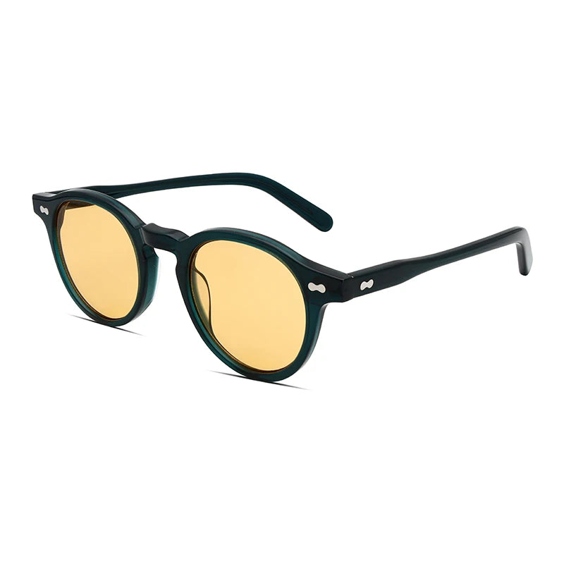 Luxury Retro Art Sunglasses - UV400 Nylon Lenses