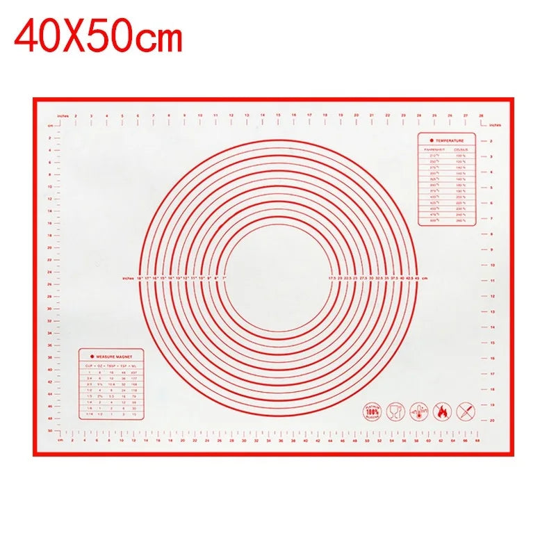 Professional Silicone Baking Mat - Non-Stick Dough Pad