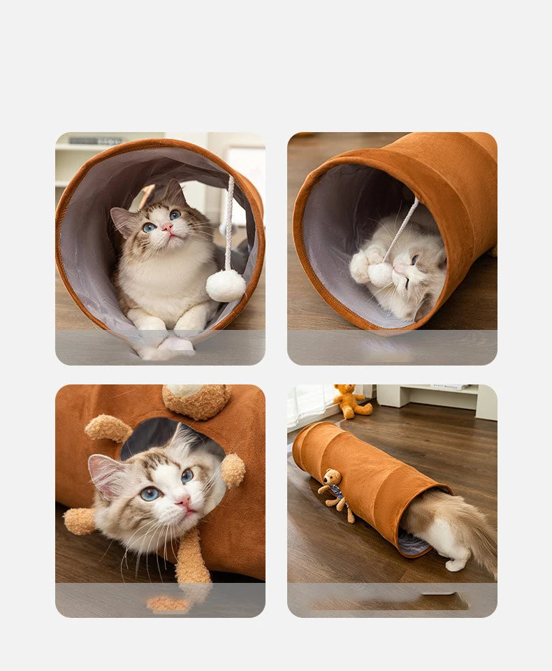 Premium Cat Bed - Plush Comfort & Breathable Design