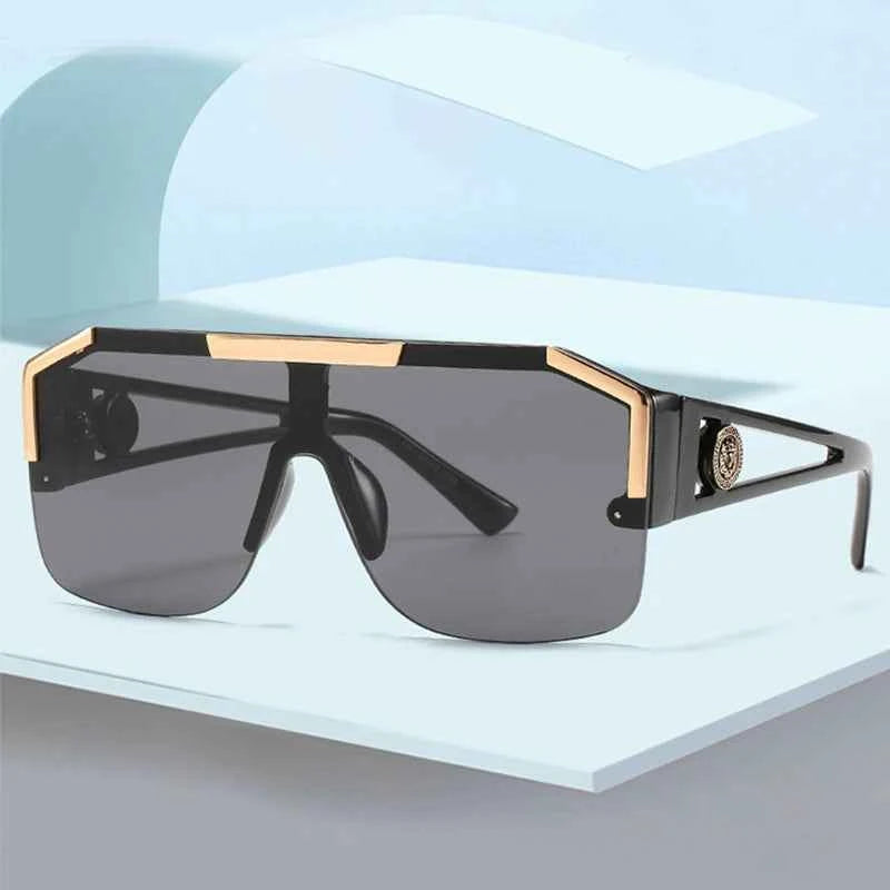 Premium Oversized Square Sunglasses - UV400 Gradient Lenses