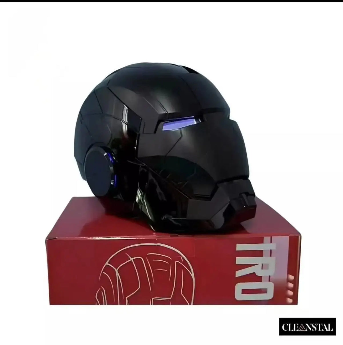 Premium Iron Man Helmet - 1:1 Wearable Voice Control LED Mask